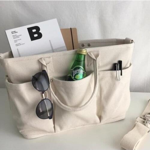 Famous Brand Tote Bag Crossbody Canvas Handbags Women Bag Shoulder Canvas Messenger Bags for Female Casual Top Handle Handbags