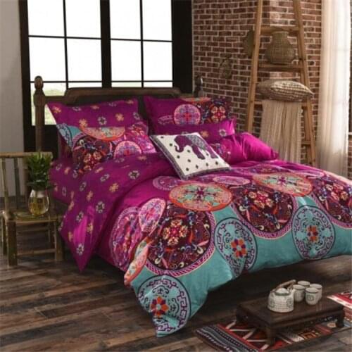 Bohemia Style, Microfiber Bedding Sets, duvet cover set quilt cover set