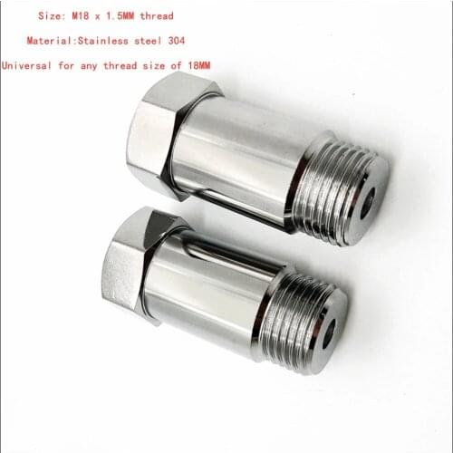 HIGH QUALITY Exhaust Oxygen Sensor Lambda 45mm O2 M18 x1.5 Extension Extender Spacer