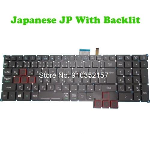 Japanese JP Backlit Keyboard For ACER Predator G9-591 G9-591R G9-592 G9-593 G9-791 G9-792 G9-793 GX21-71 GX-791 GX-792