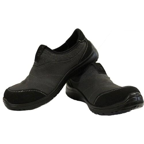 Safety toe leather work shoes for men safety shoes anti-static and anti-stabbing work shoes