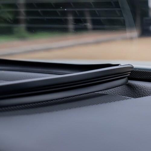 Car-styling instrument panel sound insulation strip front windshield sealing strip trim For Volkswagen T-ROC T ROC 2018