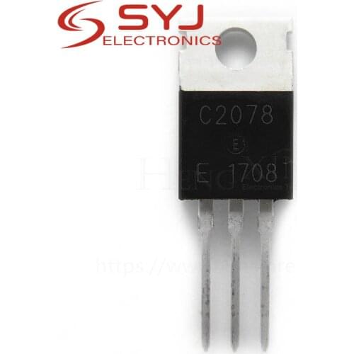 10pcs/lot 2SC2078 C2078 2078 TO-220 3A 80V In Stock