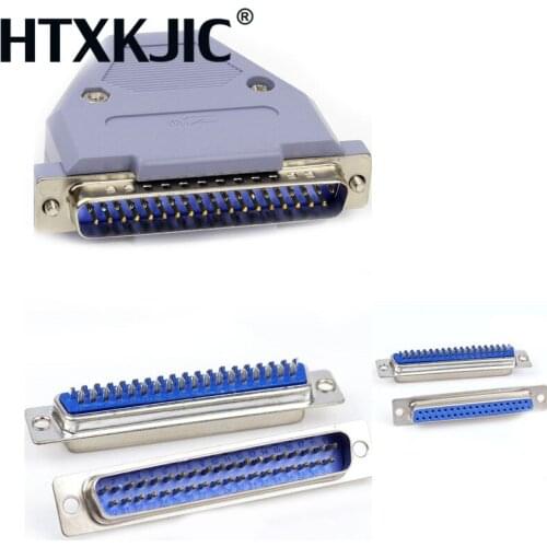 5 sets Db37 female / male / double serial DB37 / plug / matching shell