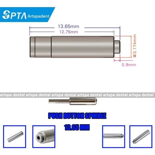 5pcs 13.65mm Dental Spindle Dental Cartridge Rotor Spare Parts