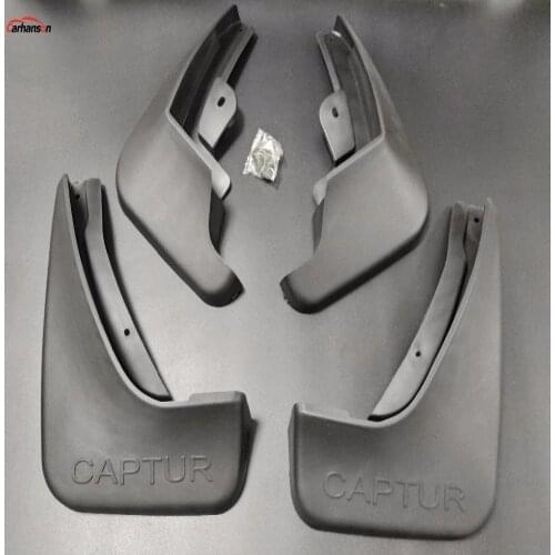 Car Accessories Styling For Renault Captur Mud Flaps Splash Guards Fender Auto Mudflaps Mudguard 2014 2016 2017 2018 2019 4pcs