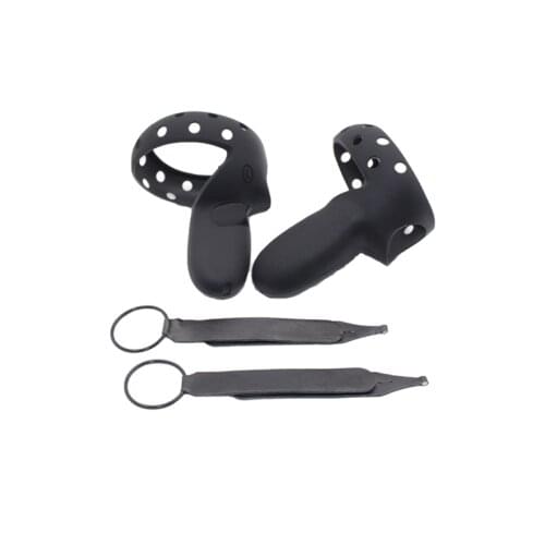 New Full Protective Sleeve for Oculus Quest 2 VR Touch Controller Silicone Cover Skin Handle Grip for Quest2 Knuckle Strap Parts