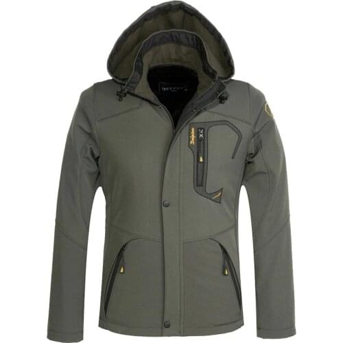 Delpino New Season Men 'S Water and Windproof Softshell Coats 434274790
