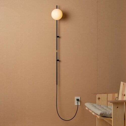 Designer Individual Bedroom Wall Lamp with Plug/switch Led G9 Modern Light Fixtures Home Decor Living Room Hotel Bedside Study