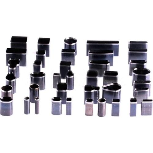 1 Set Hole Punch Set 39 Shape Style Hole Hollow Cutter Punch Alloy Steel Hole Hollow Punches Leather Craft DIY Tool Metal