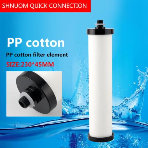 10 Inch Silk Teeth Pp Cotton Filter Water Purifier 5 Micron Sediment Water Filter Cartridge 1/4” Filter Element Length 240MM