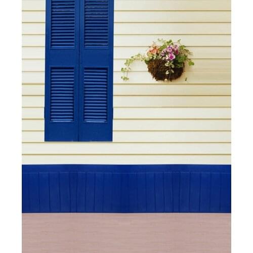5x7ft Wooden Floor Flowers Photography Backdrops Photo Props Studio Background