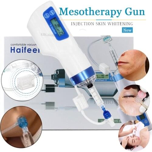 Hydrolifting Gun Haifeel Korea Mesotherapy Negative Pressure Meso Gun Water Injector Beauty Device for Skin Care Wrinkle Removal