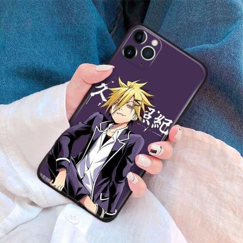 Kuga shokugeki no soma anime Soft Silicone Glass Phone Case Cover Shell For iPhone SE 6 6s 7 8 Plus X XR XS 11 12 Mini Pro Max
