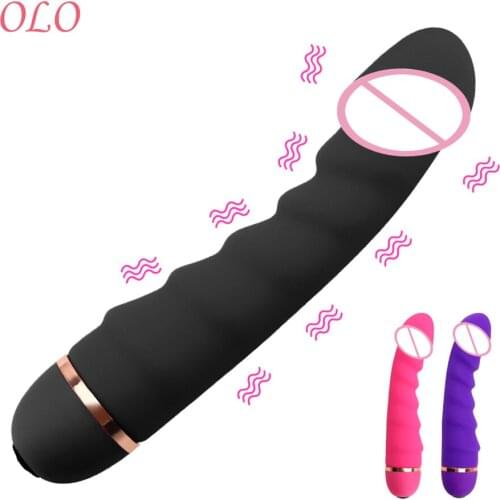 OLO 20 Speeds Dildo Vibrator Adult Products AV Stick G Spot Clitoris Stimulator Sex Toys for Women Female Masturbator