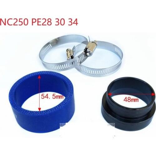 Zongshen nc250 cbs250 Intake pipe Manifold connector inlet Pipe 250cc Engine PE28 PE30 PE32 carburetor Dirt Bike motorcycle