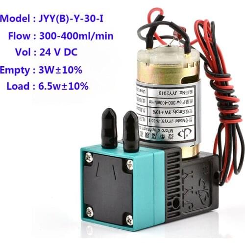 2PCS JYY(B)-Y-10-I JYY(B)-Y-30-I 24V DC JYY ink pump 3w small ink pump for 24V small motor