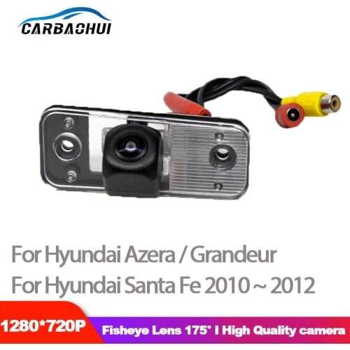 Car Starlight night vision rear view camerm For Hyundai Azera / Grandeur Santa Fe CCD HD Night Vision Waterproof high quality