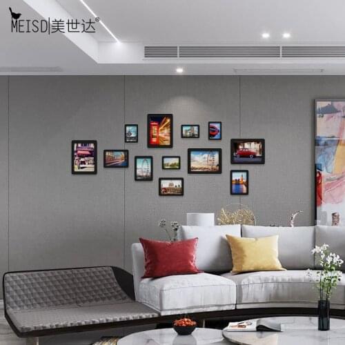 Free Shipping Acrylic Family Wall Photo Frames Sets Only Modern Mirror Stickers Frames for Picture Wall Art Poster Home Decor