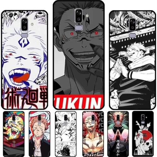 Jujutsu Kaisen Ryomen Sukuna For Samsung Galaxy J7 J3 J5 2016 A3 A5 2017 J2 Core J4 J6 J8 A8 A6 Plus 2018 Phone Cover
