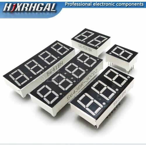 5pcs Digital tube Common Anode Common Cathode Red 1 2 3 4 Bit digital Tube 0.56 inch Red LED Display hjxrhgal