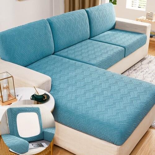 Elastic Sofa Seat Cushion Cover For Living Room Couch Mattress Slipcover Modern Furniture Protector Sofa Sitting Backrest Cover