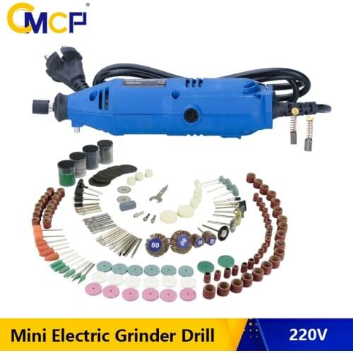 CMCP 220V Electric Rotary Tool Variable Speed Engraving Drilling Polishing Machine Rotary Power Tools
