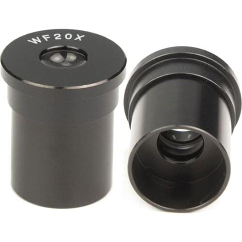 Microscope Part WF20X Wide Field Biological Microscope eyepiece Lens Interface 23.2mm