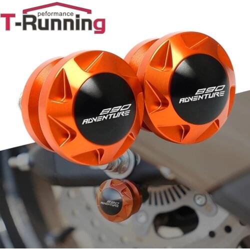 Motorcycle Accessories CNC Swingarm Spools slider stand screws 10MM For KTM 890 ADV 890 Adventure R 2021 890Adventure
