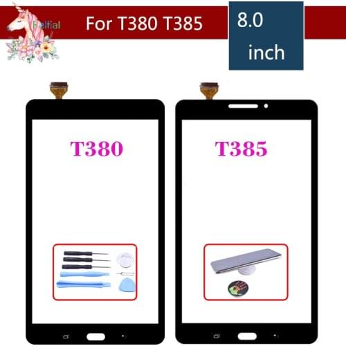 Original 8.0" For Samsung Galaxy Tab A SM-T380 SM-T385 T380 T385 Touch Screen Digitizer Panel Sensor Replacement