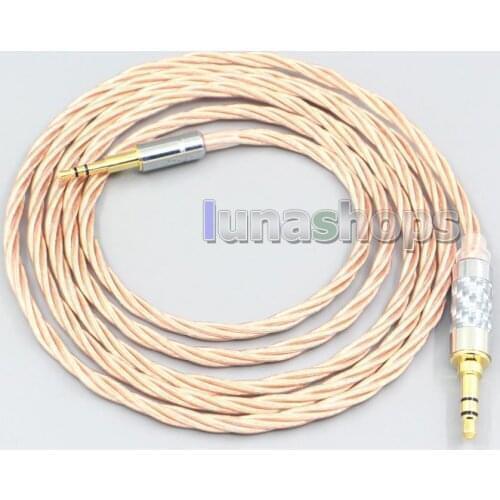 LN007155 Silver Plated OCC Shielding Coaxial Earphone Cable For Sennheiser HD 4.30i HD 4.30G 4.40BT 4.50BTNC HD 400S HD 450BT HD