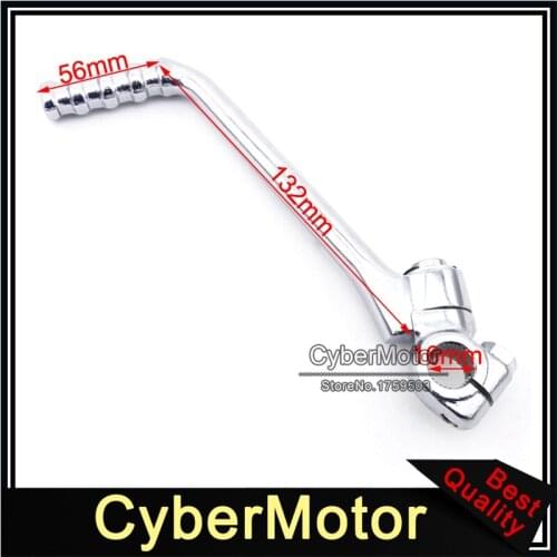 Chromed Steel 16mm Kick Starter Lever For 140cc 150cc 160cc Engine Chinese Motorcycle Pit Dirt Bike Motocross YCF SSR GPX KLX