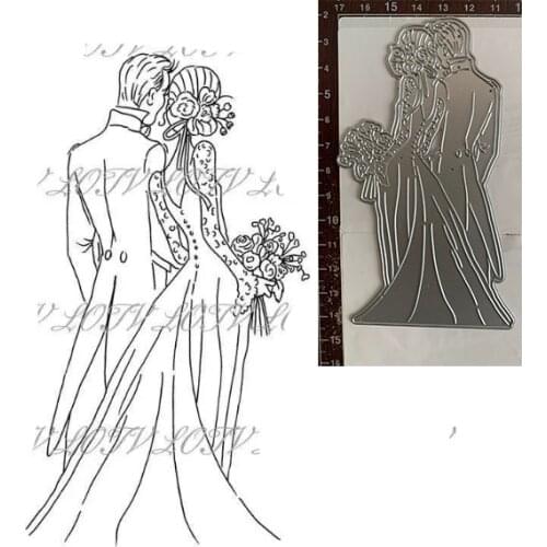 Wedding wedding Metal Cutting Dies for Diy Scrapbooking Die Cut New Cuts Paper Card Making Craft Embossing Photo BABY