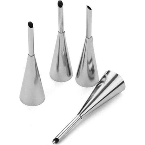 1/2/3PCS Puff Nozzle Cupcake Injector Pastry Syringe Cream Piping Tip Nozzles Kit Cake Confectionery Equipment Decorating Tools