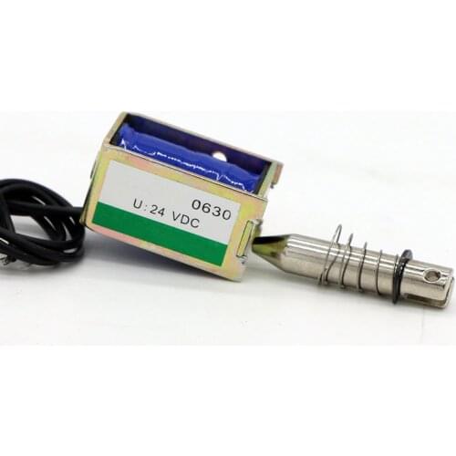 1pc DC solenoid 0630 12V 24V traction solenoid Micro frame solenoid