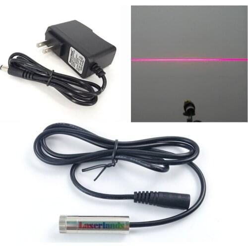 1245 100mW 650nm 658nm Red Line Laser Diode Module mrad 120 5VDC