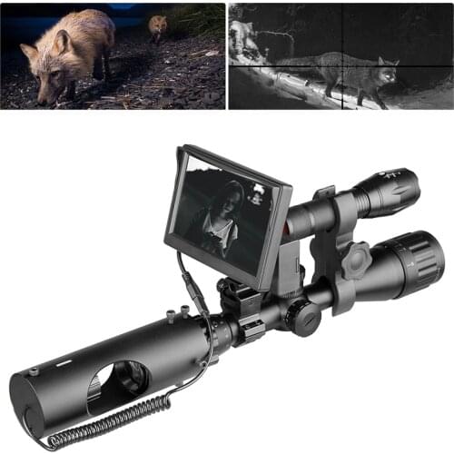 850Nm Infrared Night Vision Scope Optics Sight Tactical 492 Ft / 150 M Laser Ir Device Hunting Riflescope Camera