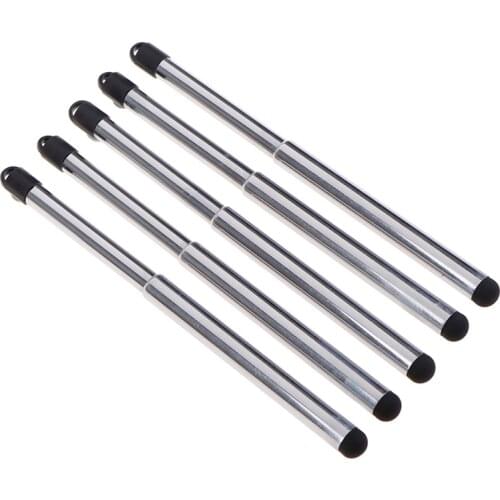 5PCS 2 In1 Retractable Universal Touch Screen Pen Mobile Phone Dust Capacitive Stylus Pen For Phone Tablet Retractable