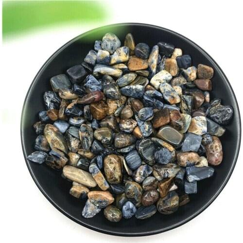 50g 2 size Natural Pietersite Quartz Crystal Gravel Stones Tumbled Mineral Specimen Natural Stones and Minerals