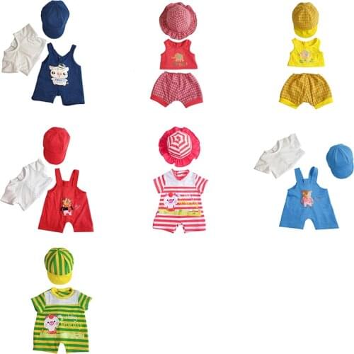 7 style 20-inch baby doll clothes accessories doll accessories reborn baby doll clothes baby dress suit for 50cm dolls