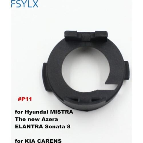 FSYLX h7 led headlight adapter Socket for Hyundai MISTRA The new Azera ELANTRA Sonata 8 car h7 led bulb holder for KIA CARENS