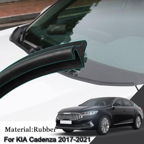 DIY Car Seal Strip Windshied Spoiler Filler Protect Edge Weatherstrip Strips Sticker Auto Accessories For KIA Cadenza 2017-2021