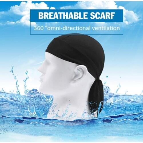 Quick Dry Cycling Cap Head Scarf Breathable Multi Function Men Bike Headband Cycling Bandana Pirate Head Scarf