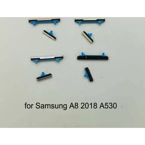 For Samsung Galaxy A8 2018 A530 A530F A530N A530FN A530W Original Phone Housing Frame New Side Key On Off Power Volume Button