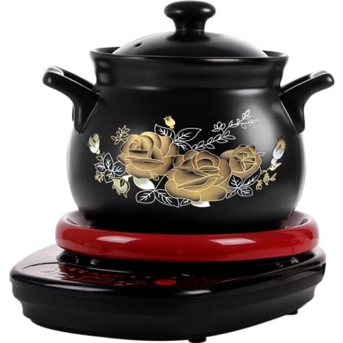 Fully automatic Soup pot Electric cookers 1-5L ceramics Health Electric casserole Porridge Household casserole sous vide cooker