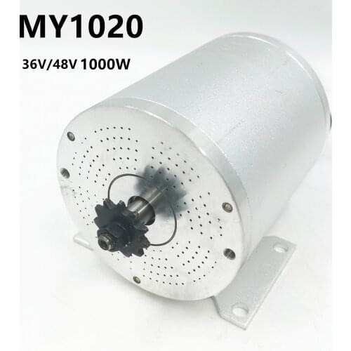 36V 48V 1000W Electric Bike Brushless Motor BLDC Motors MY1020 For Scooter E Bike Engine DIY Modifications
