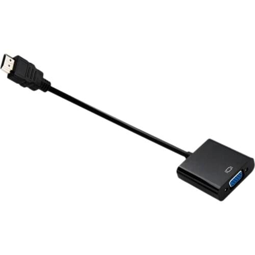 HDMI HD Adapter Cable 1080P HDMI To Vga Cable, Suitable for Ps4 Stb Display Projector