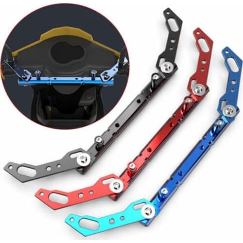 Red Motorcycle Mirror Seat Multifunctional Extension Bar Balance Bar