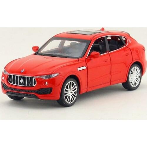 1:32 Scale/Diecast Model Toy Car/Maserati Levante SUV Super Sport/Sound & Light/Pull back/Educational Collection/Gift For Kid
