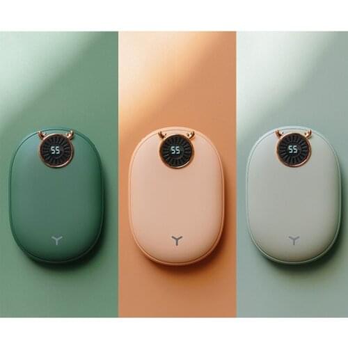 Mini Cute Elk Electric Small Hand Warmer Quick Charge Winter Warm USB Charging Power Portable Warmers Rechargeable Long Lasting